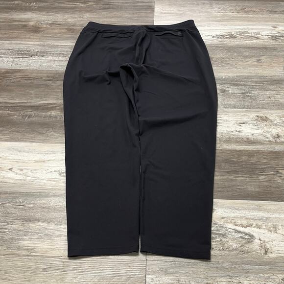 Public Rec Black Mens 40x29 Elastic‎ Waist Zip Pocket Baggy Loose Fit Sweatpants - Picture 2 of 11